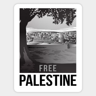 Visit Free Palestine Magnet